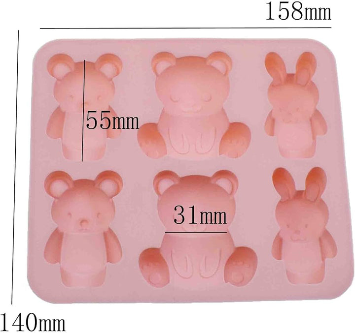 Rover Pet Products moule pour gâteries glacées Bunny & Bears