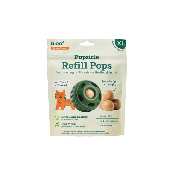 Woof recharge de gâterie Pupsicle Pops