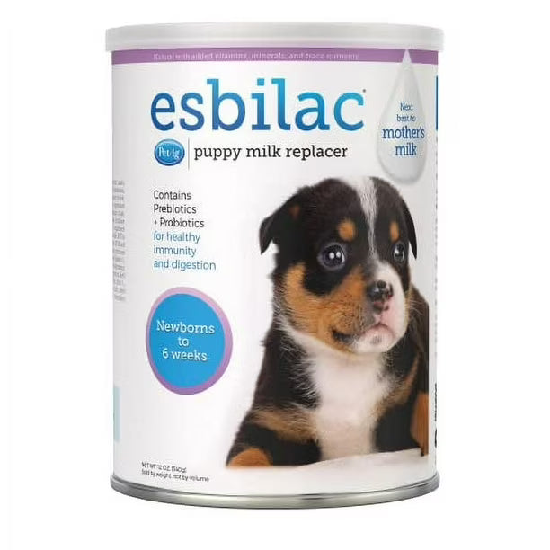 PetAg lait de remplacement en poudre pour chiots Esbilac 340g