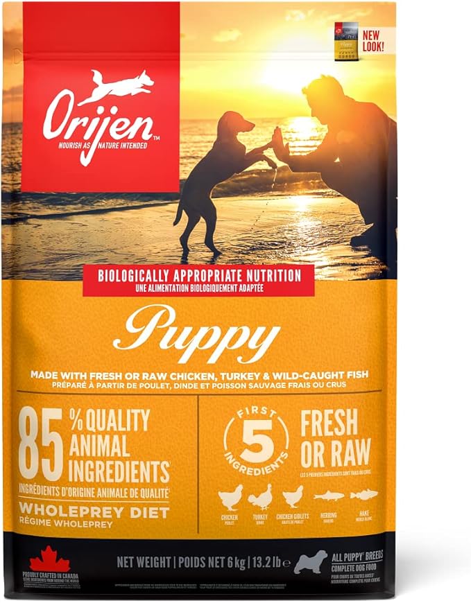 Orijen nourriture sèche pour chiot sans grains                    ** NOURRITURE SÈCHE NON VENDUE EN LIGNE **