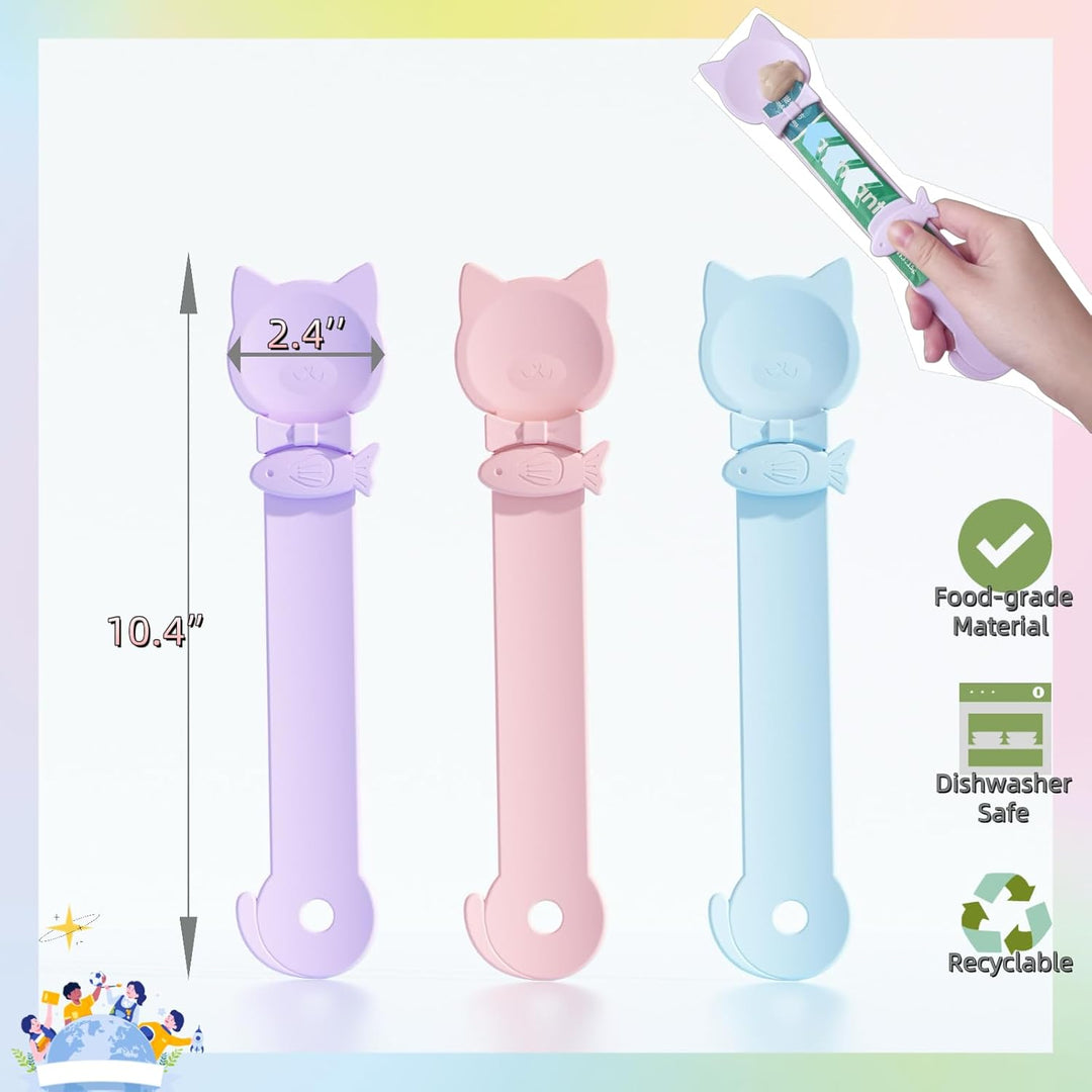 Hey Jumi distributeur de gâterie crémeuse pour chats (cuillère)