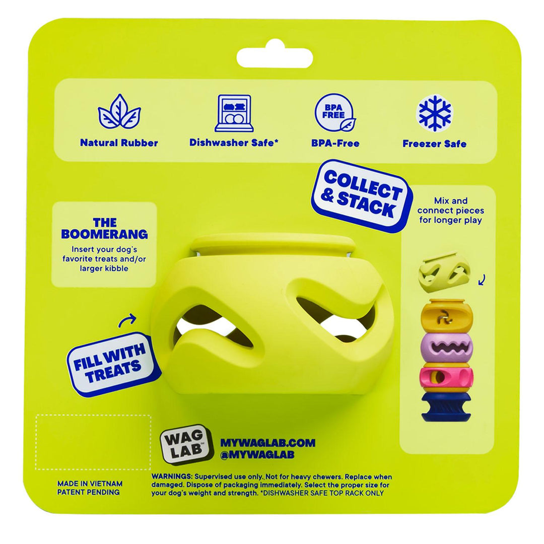 Wag Lab PlayStack jouet interactif The Boomerang