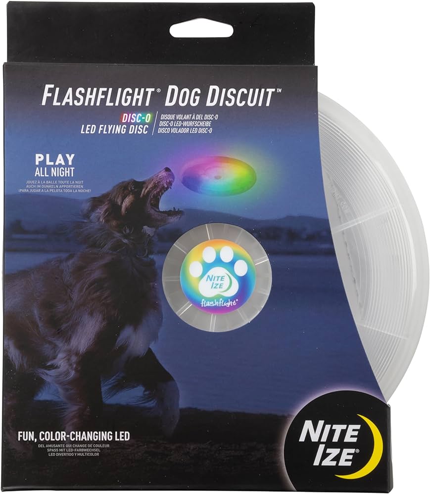 Nite Ize frisbee lumineux Flashlight Dog Discuit