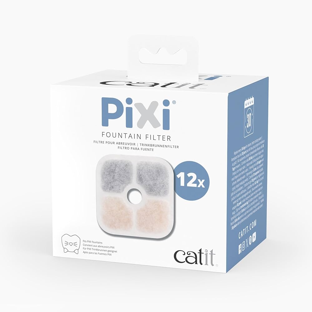 Catit filtres pour fontaines Pixi