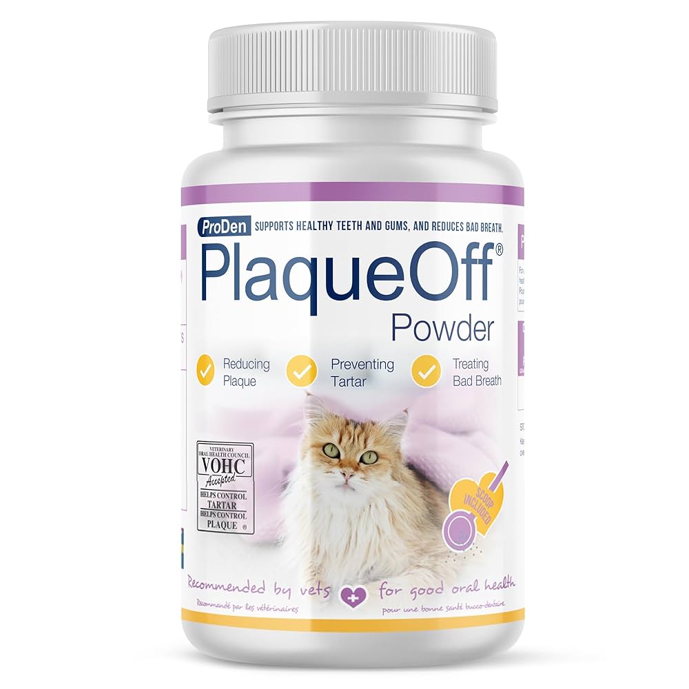 ProDen poudre de réduction de la plaque pour chats Plaque Off 40g
