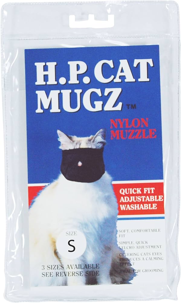 H.P. Cat Mugz muselière pour chats en nylon