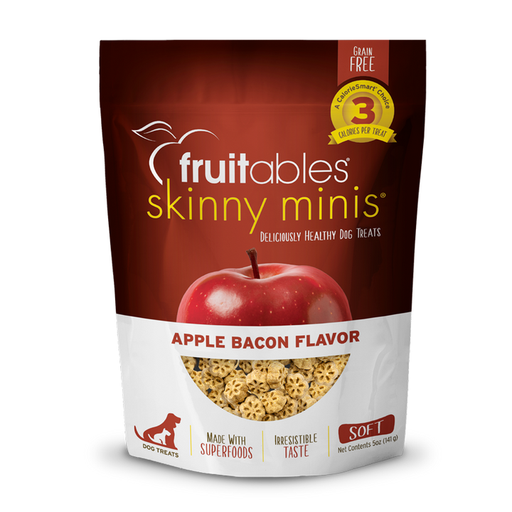 Fruitables gâteries Skinny Minis Pomme-bacon