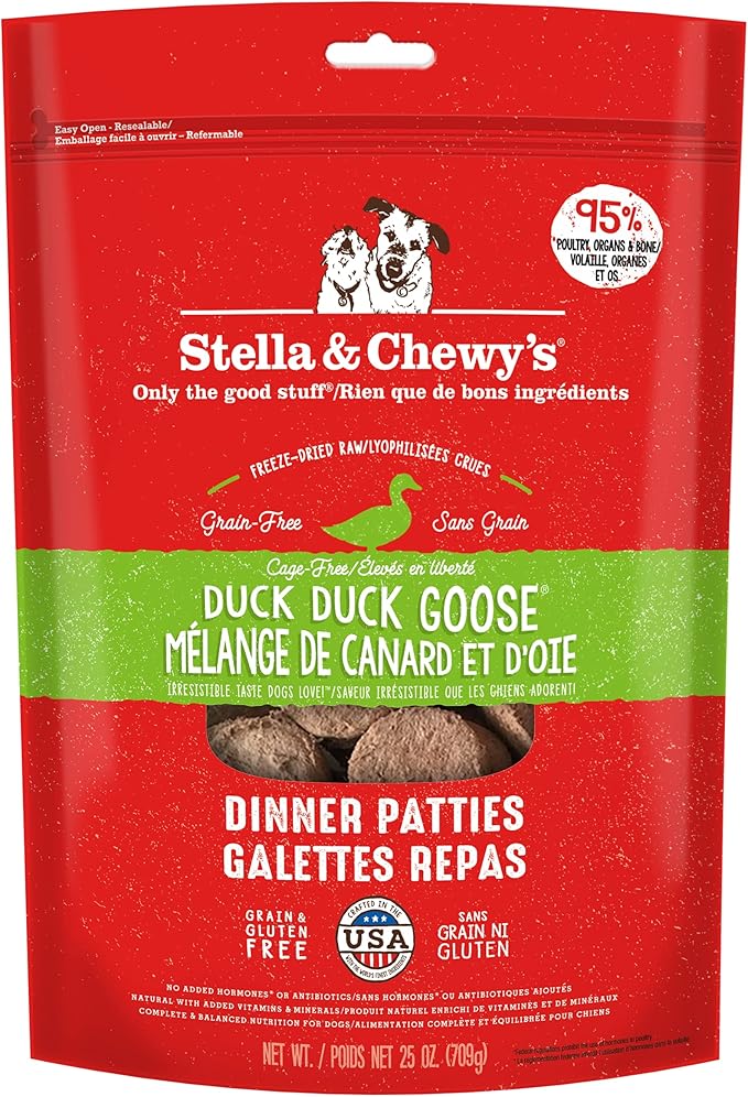 Stella & Chewy's repas lyophilisé Canard et Oie