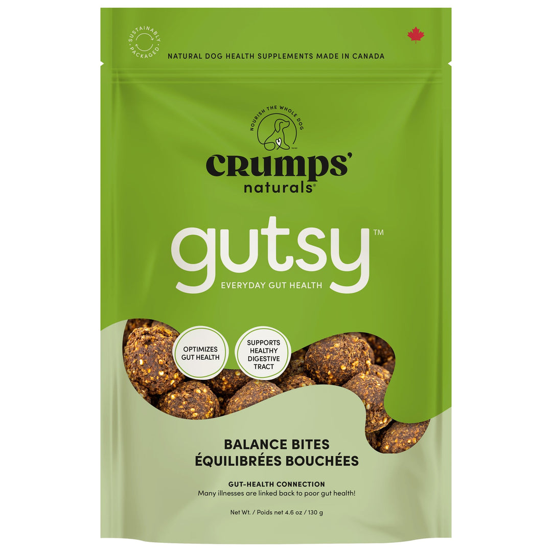 Crump's Naturals gâteries pour chiens Gutsy Bouchées Équilibrées 284 g