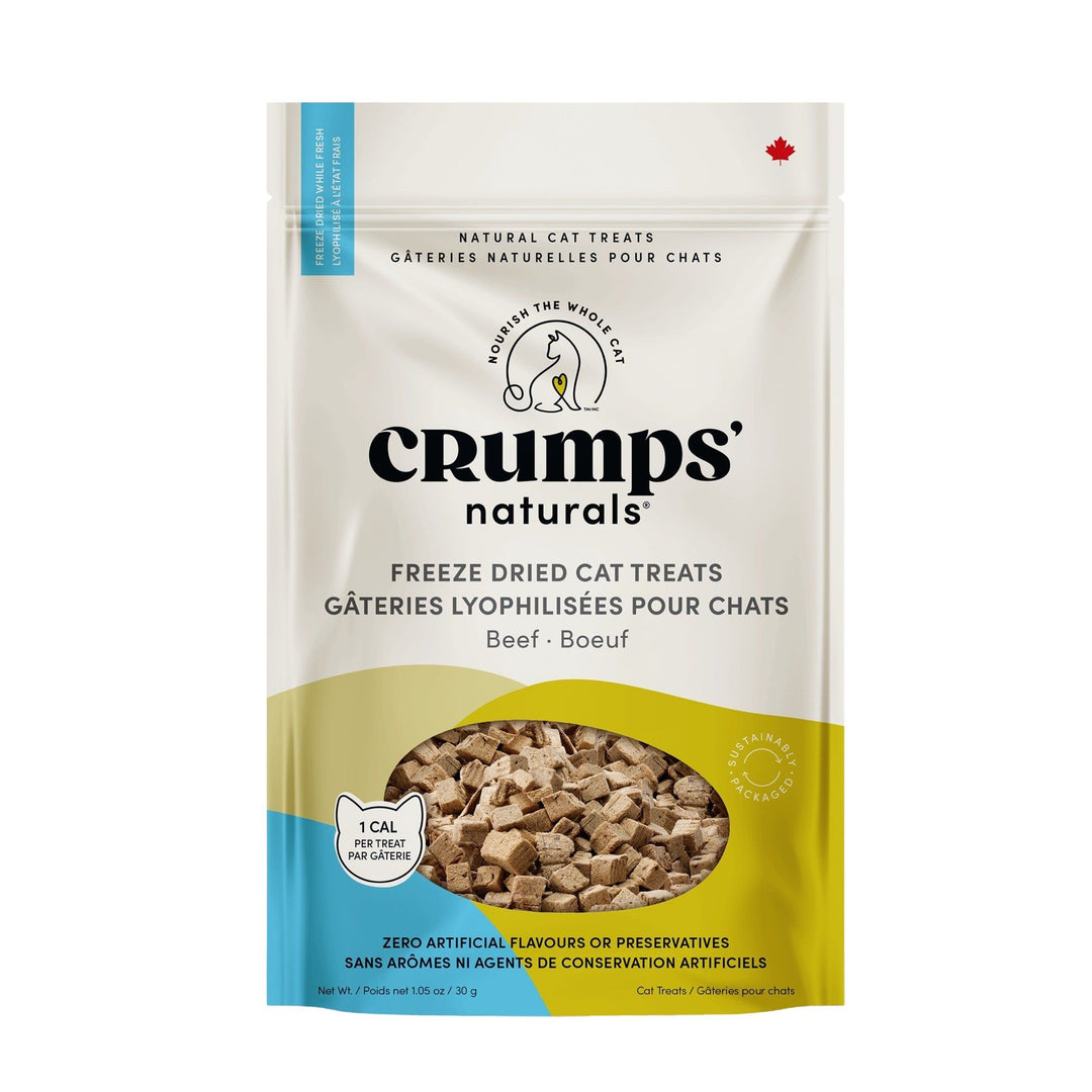 Crumps' Naturals gâterie pour chat Boeuf lyophilisé 30g