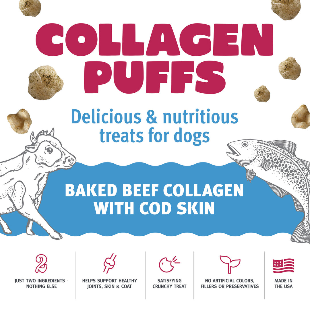 Icelandic+ gâteries soufflées de collagène avec peau de morue Collagen Puffs 71g