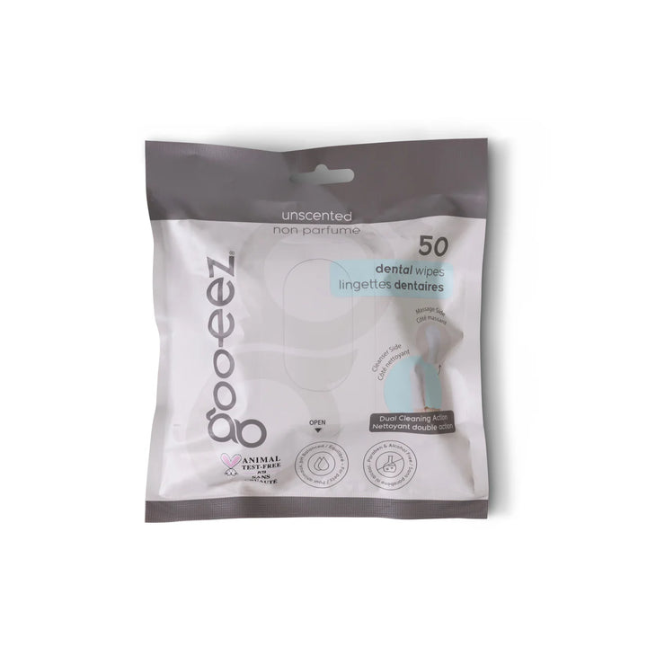 Goo-Eez lingettes nettoyantes pour les dents 50 unités