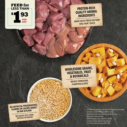 Acana Healthy Grains nourriture sèche pour chiens Ingrédients limités Canard                     *** LIVRAISON LOCALE OU RETRAIT MAGASIN SEULEMENT ***