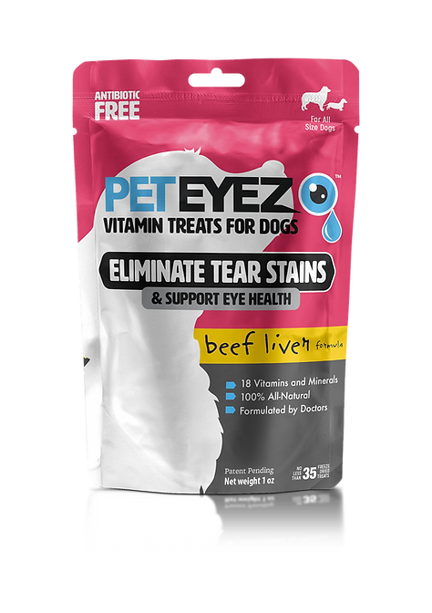 Pet Eyez friandises vitaminées pour la santé des yeux des chiens 28g