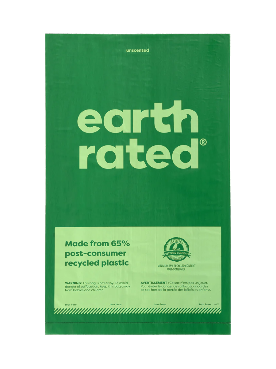 Earth Rated rouleau de sacs à cacas, extra longs