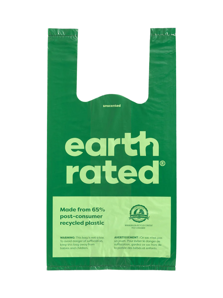 Earth Rated sacs à cacas, avec poignées