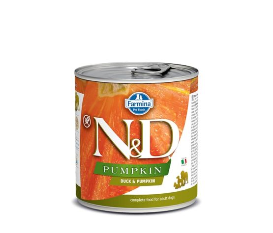 Farmina N&D nourriture humide pour chiens Canard et citrouille 285g