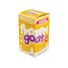 BCR Big Country Raw yogourt glacé Frozen Goat Bananny 300 ml