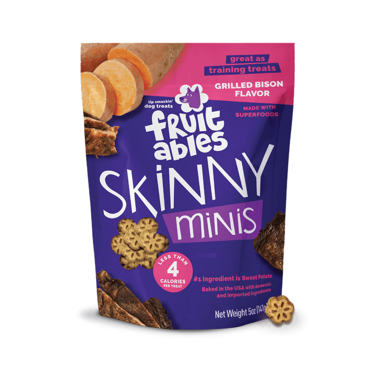 Fruitables gâteries Skinny Minis Bison grillé 340g