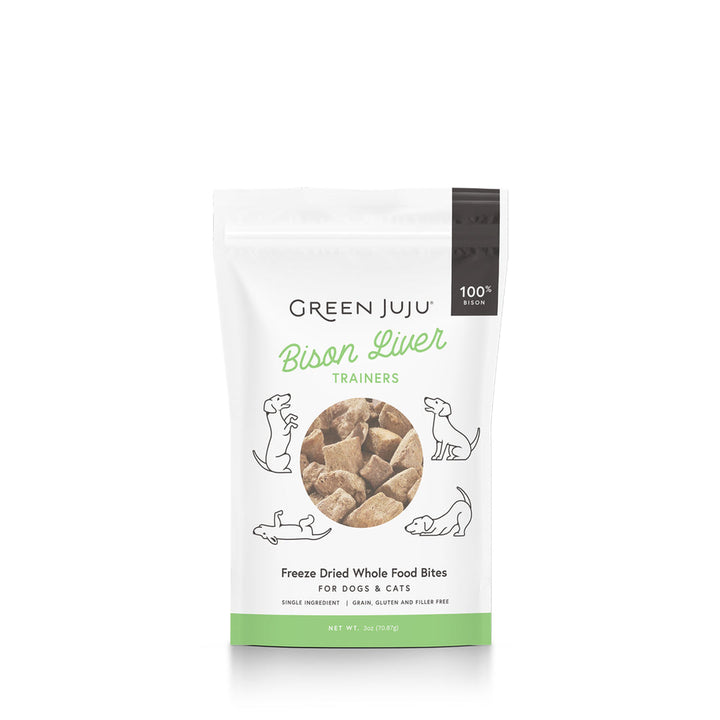 Green Juju gâterie lyophilisée Foie de Bison 85g