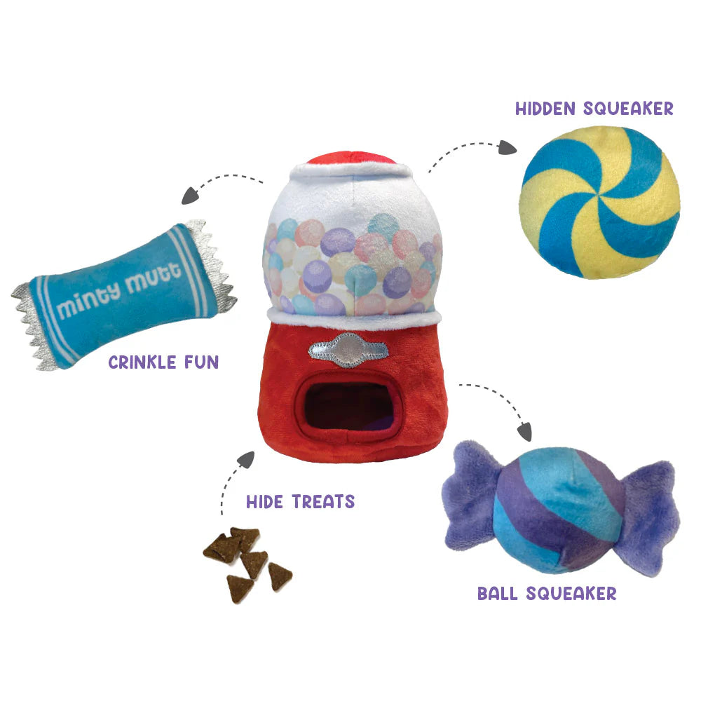 FoufouBrands peluche pour chiens Gumball Machine