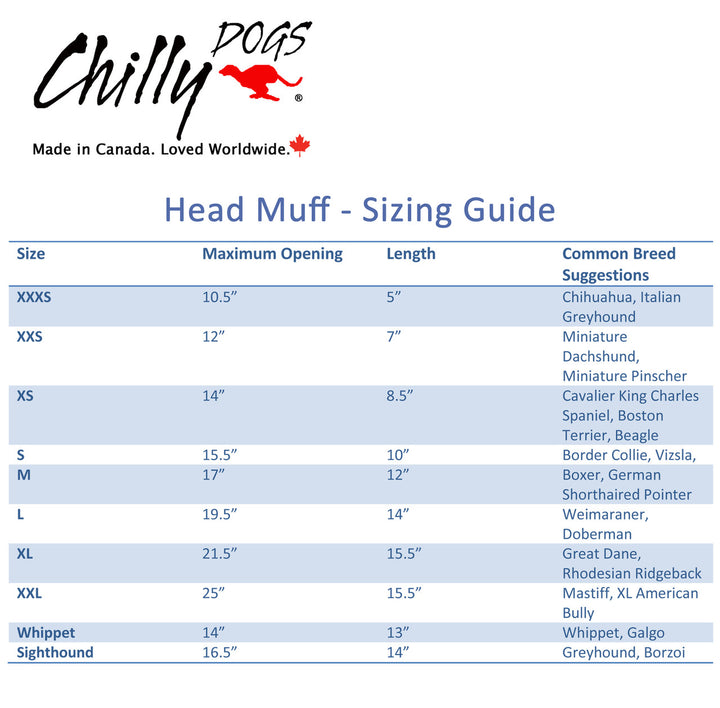 Chilly Dogs cache-oreilles Head Muff