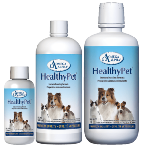 Omega Alpha supplément immonustimulant pour chats et chiens Healthy Pet