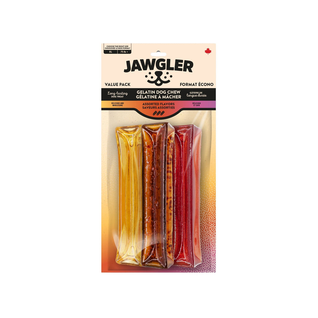 Jawgler gélatine à mâcher Paquets de 3 unités