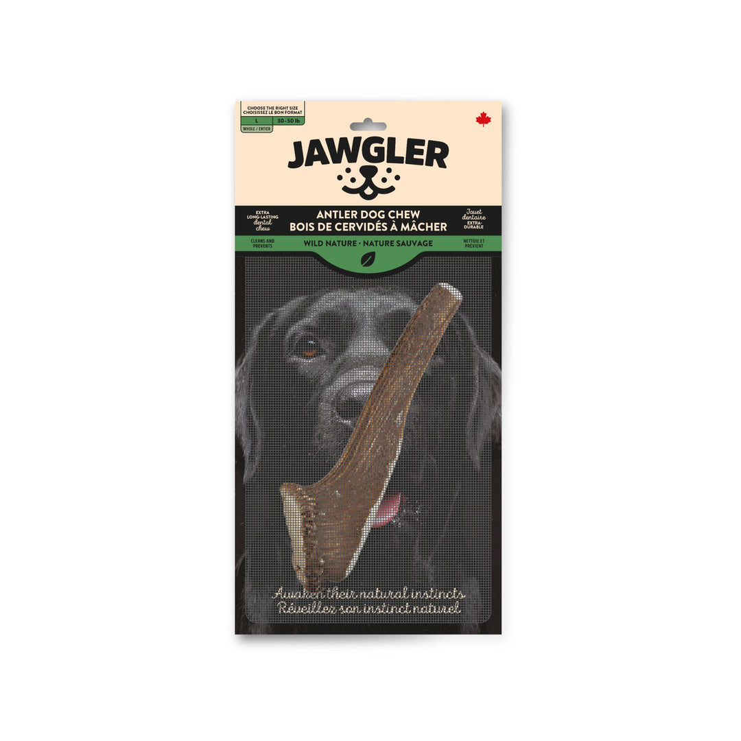 Jawgler bois de cervidé entier Goût de nature sauvage