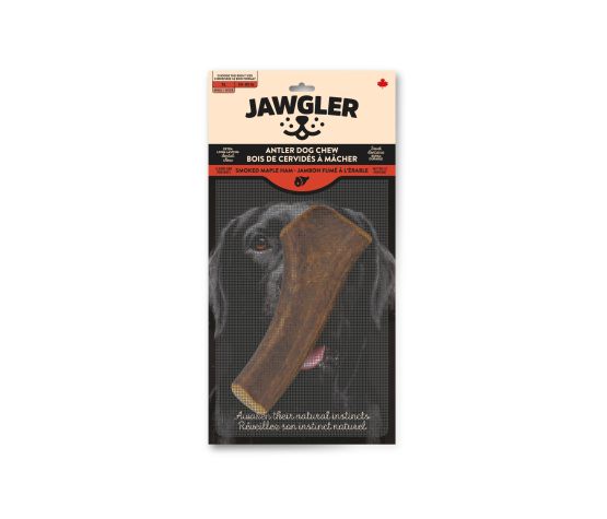 Jawgler bois de cervidé entier à saveur de jambon fumé à l'érable