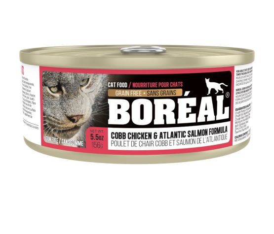 Boréal Canned Cat Food Chicken and Salmon