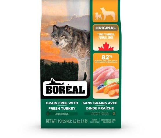 Boréal Original nourriture sèche pour chiens Dinde sans grains                       ** NOURRITURE SÈCHE NON VENDUE EN LIGNE **