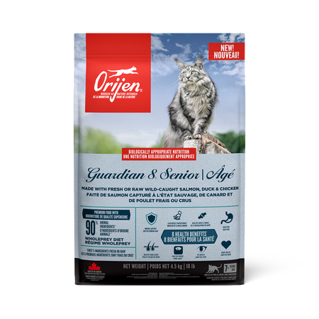 Orijen nourriture sèche pour chats Guardian 8 Senior              *** NOURRITURE SÈCHE NON VENDUE EN LIGNE ***