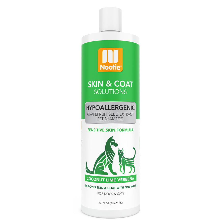 Nootie shampoing pour chats et chiens hypoallergénique Skin & Coat Solutions 473 ml