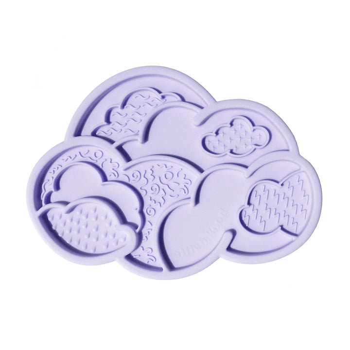 Ollie B Good tapis de léchage et couvercle Cloud Nine