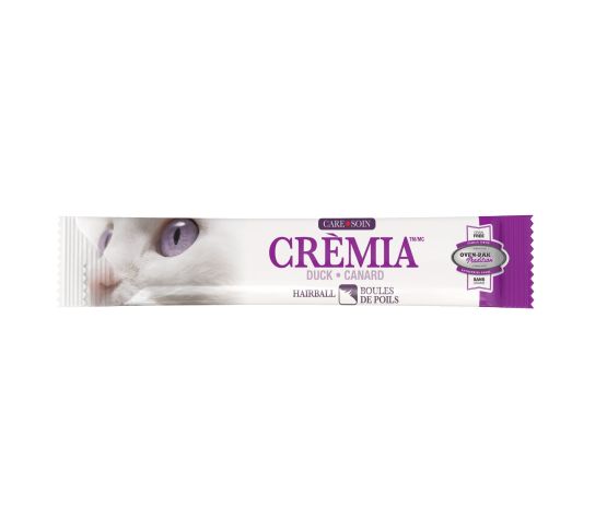 Oven-Baked Tradition gâterie crémeuse pour chats Canard - Soin boules de poils 12x15g