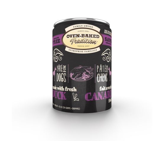 Oven-Baked Tradition nourriture humide pour chiens Pâté de canard 340g