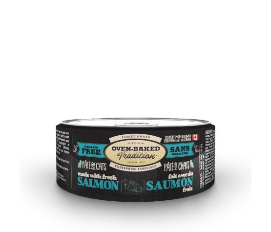 Oven-Baked Tradition nourriture humide pour chats Pâté de saumon 142g