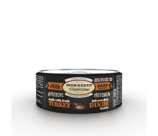 Oven-Baked Tradition nourriture humide pour chats Pâté de dinde 142g
