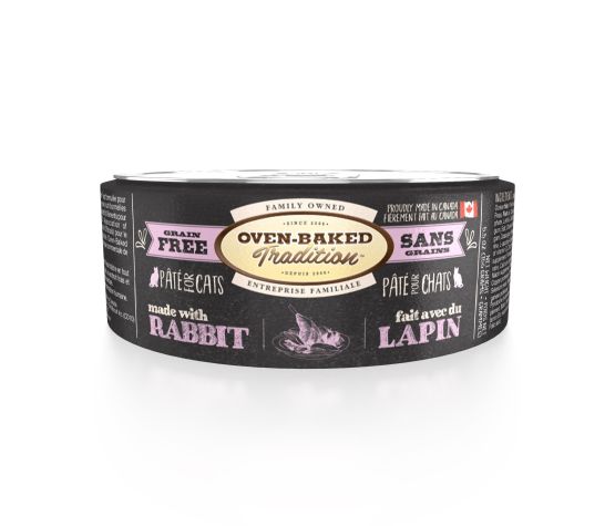 Oven-Baked Tradition nourriture humide pour chats Pâté de lapin 142g
