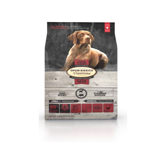 Oven-Baked Tradition nourriture sèche pour chiens Viande Rouge sans grains 11.3 kg              ** NOURRITURE SÈCHE NON VENDUE EN LIGNE **