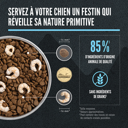 Orijen Wild Reserve nourriture sèche pour chiens Poissons sauvages                              *** LIVRAISON LOCALE OU RETRAIT MAGASIN SEULEMENT ***