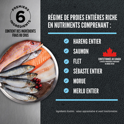 Orijen Wild Reserve nourriture sèche pour chats Poissons sauvages                           *** LIVRAISON LOCALE OU RETRAIT MAGASIN SEULEMENT ***