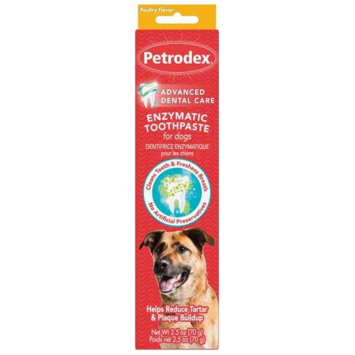 Petrodex pâte à dents enzymatique pour chiens Poulet 70g