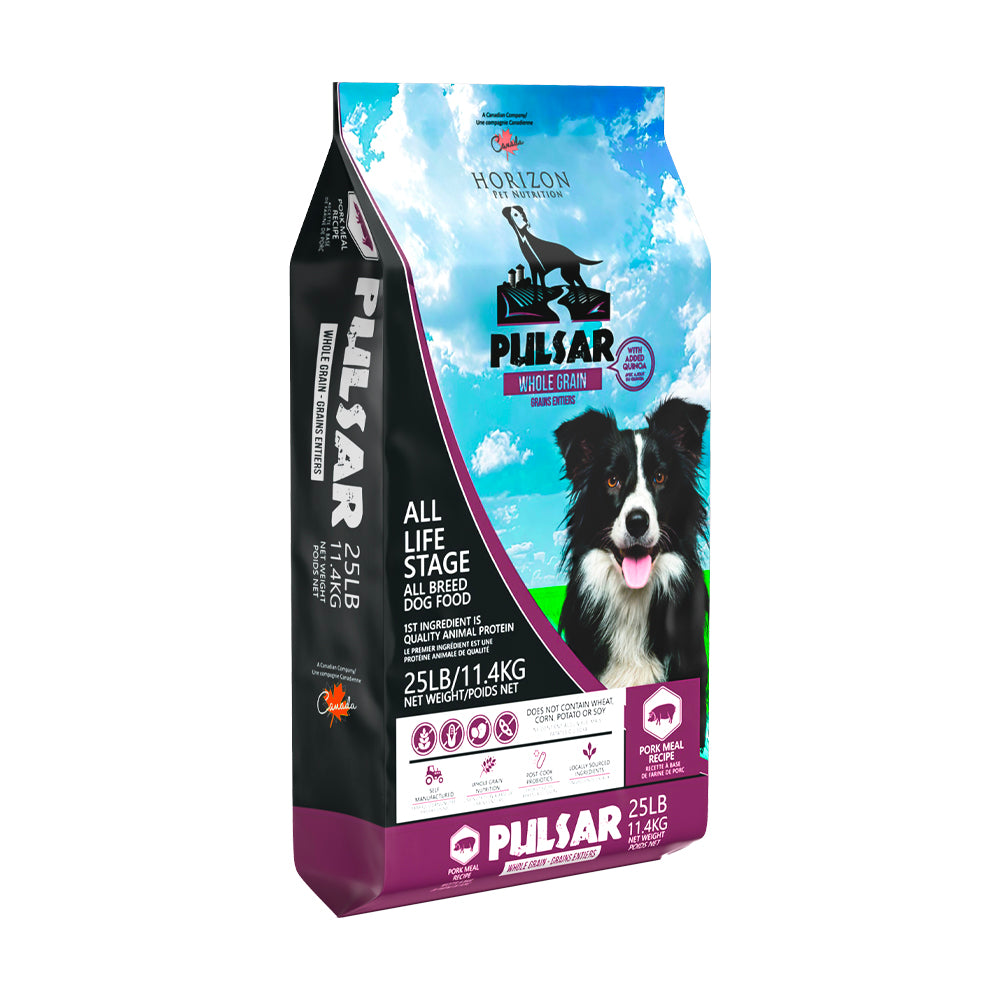 Horizon Pulsar nourriture sèche pour chiens Porc avec grains             ** NOURRITURE SÈCHE NON VENDUE EN LIGNE **