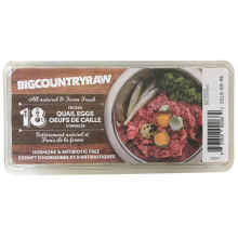 BCR Big Country Raw oeufs de caille (18)