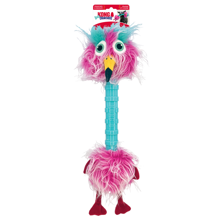 Kong Cruncheez peluche pour chiens Stretch Birds
