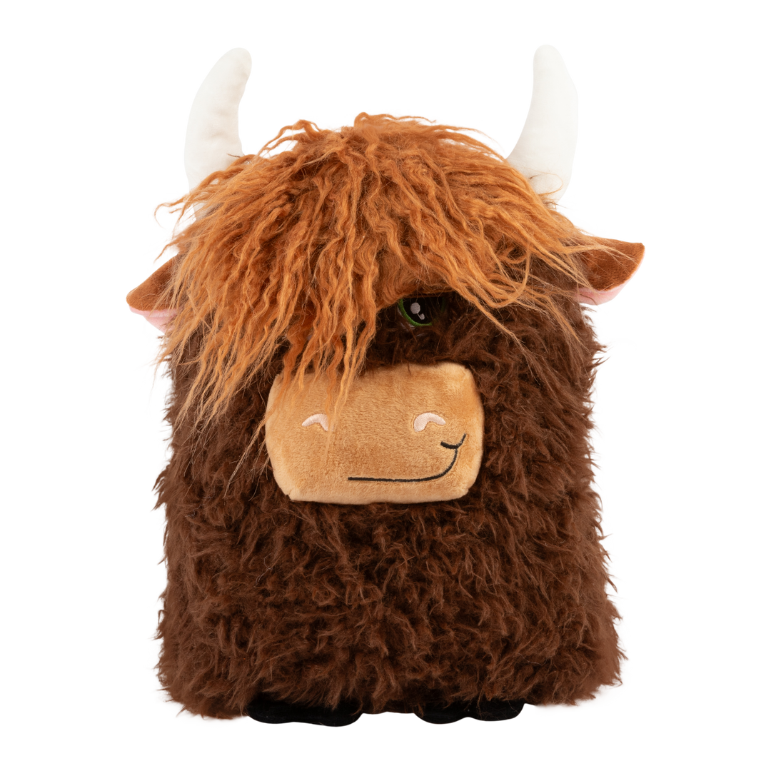 Kong peluche pour chiens Comfort Jumbo Vache Highland