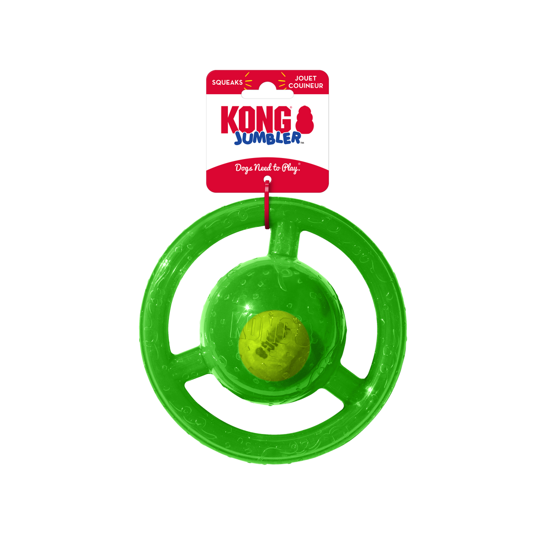 Kong jouet couineur Jumbler Disc