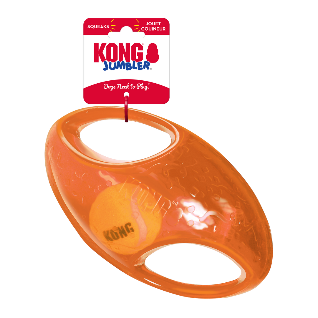 Kong jouet pour chiens Jumbler Football grand/très grand